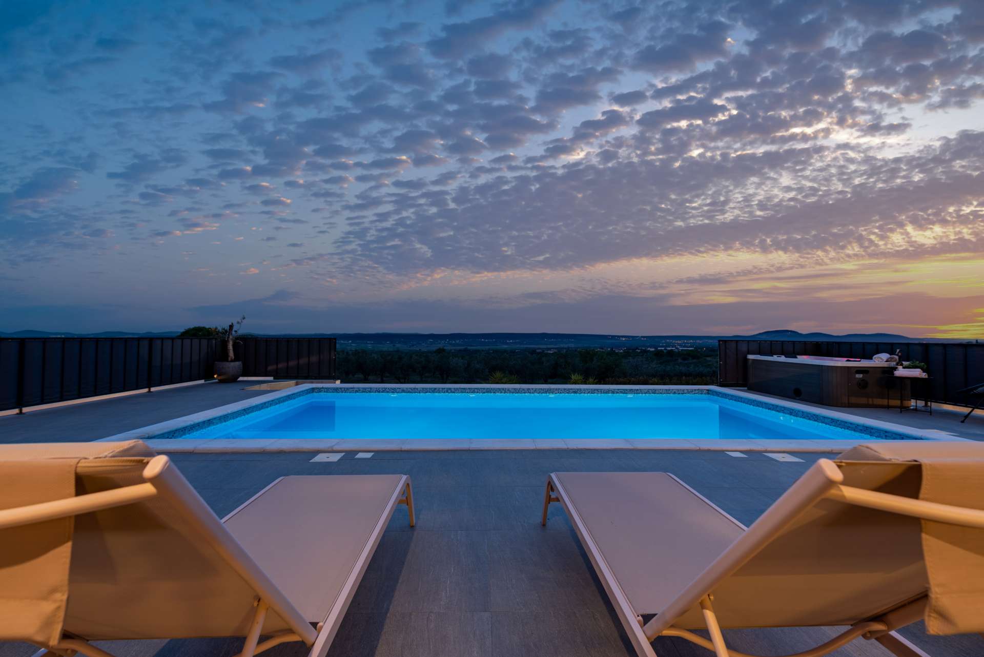 Villa Katarina with pool and jacuzzi