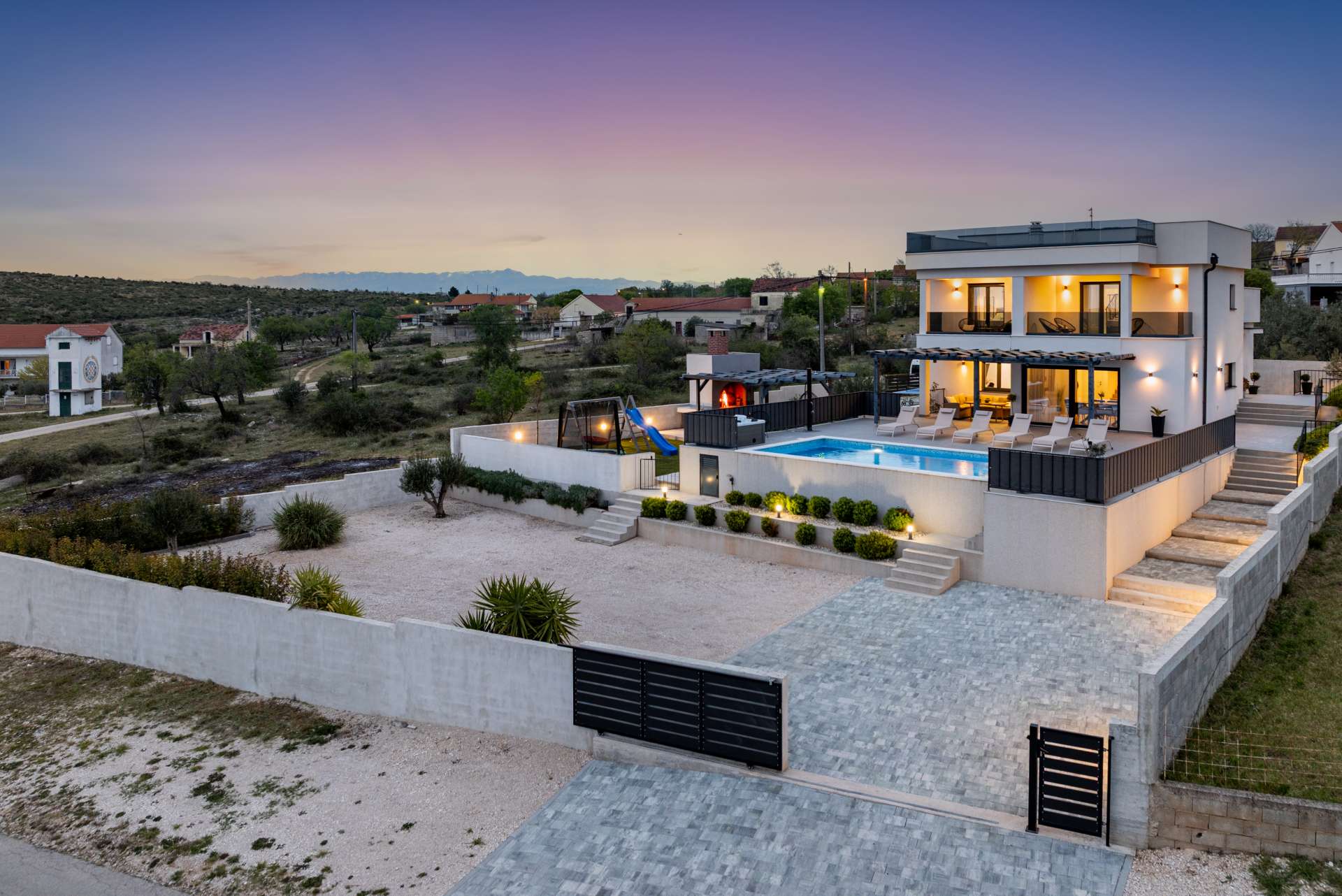 Villa Katarina with pool and jacuzzi