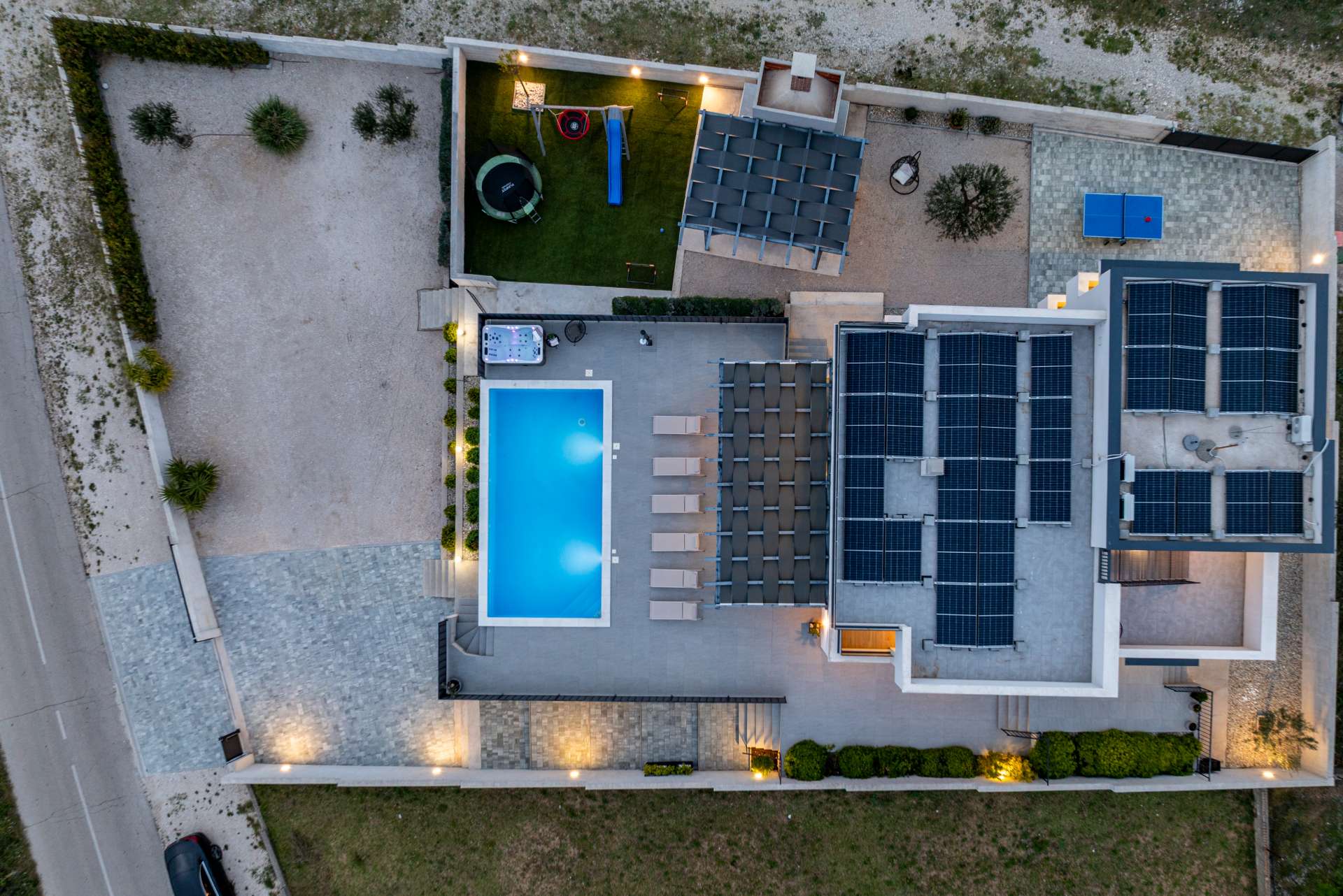 Villa Katarina with pool and jacuzzi