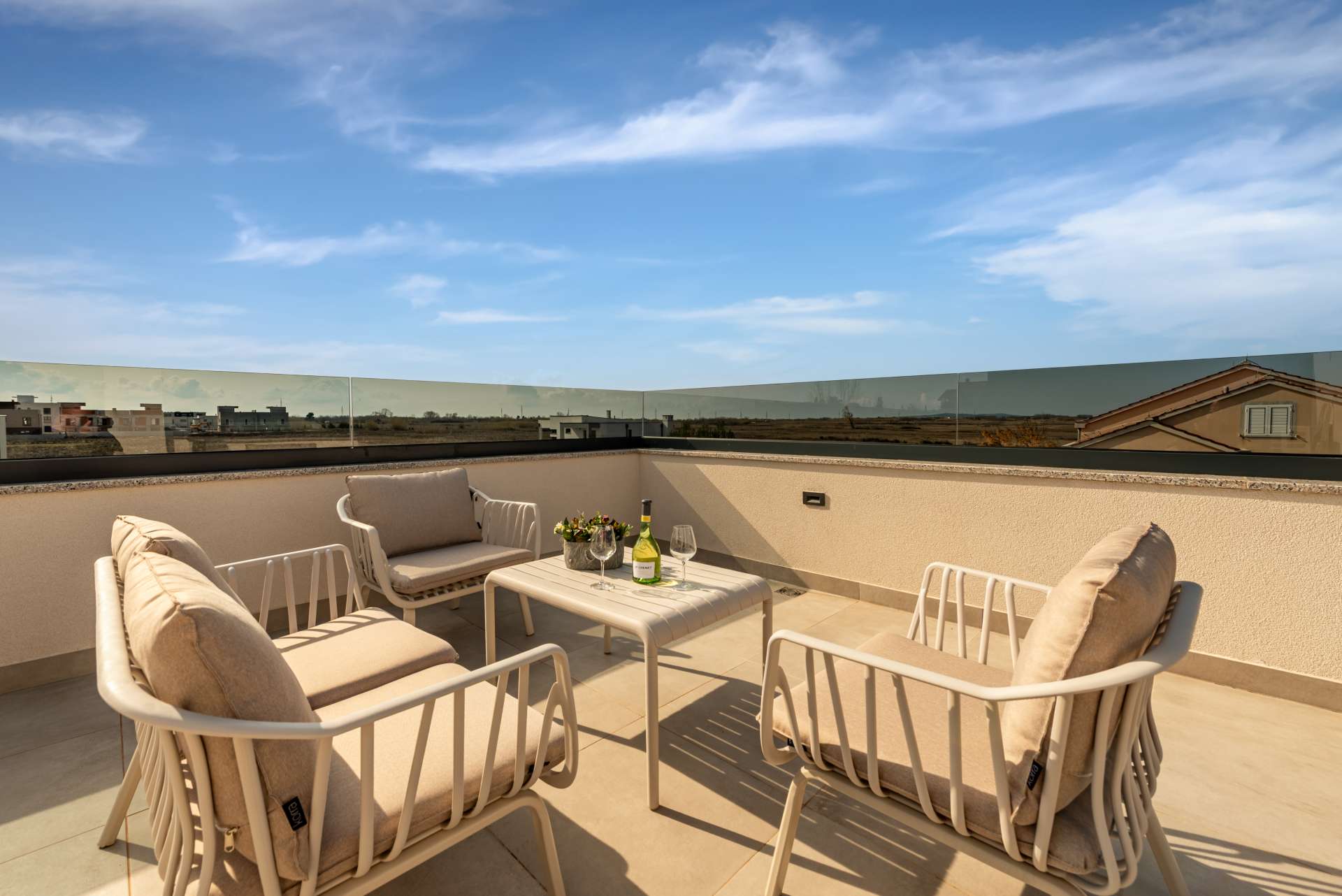 Seaview Villa Sal with pool, jacuzzi and sauna