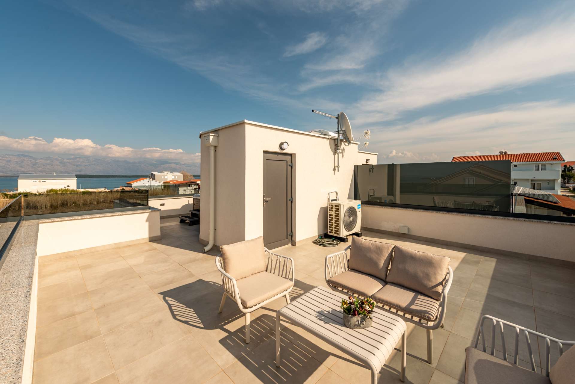 Seaview Villa Sal with pool, jacuzzi and sauna