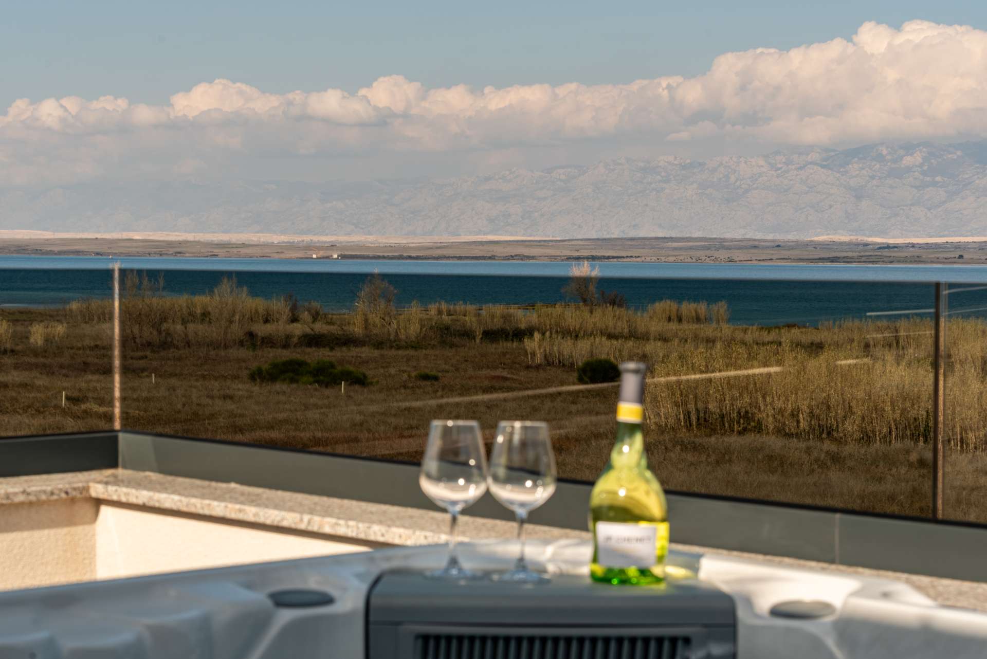 Seaview Villa Sal with pool, jacuzzi and sauna