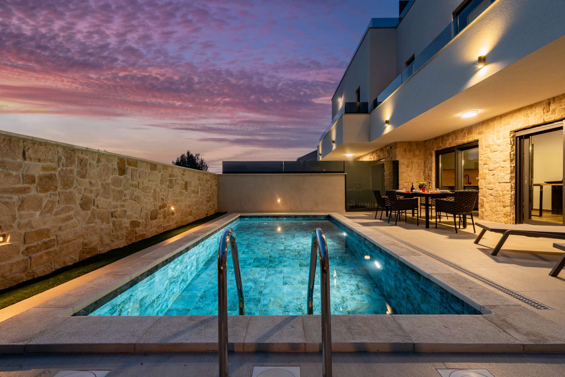 Seaview Villa Sal with pool, jacuzzi and sauna