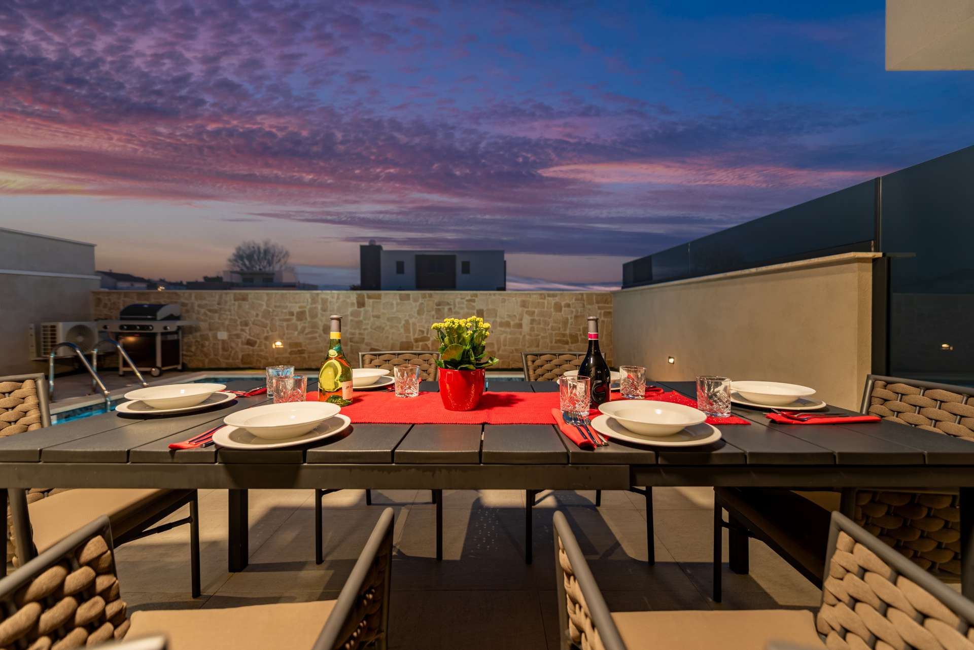 Seaview Villa Sal with pool, jacuzzi and sauna