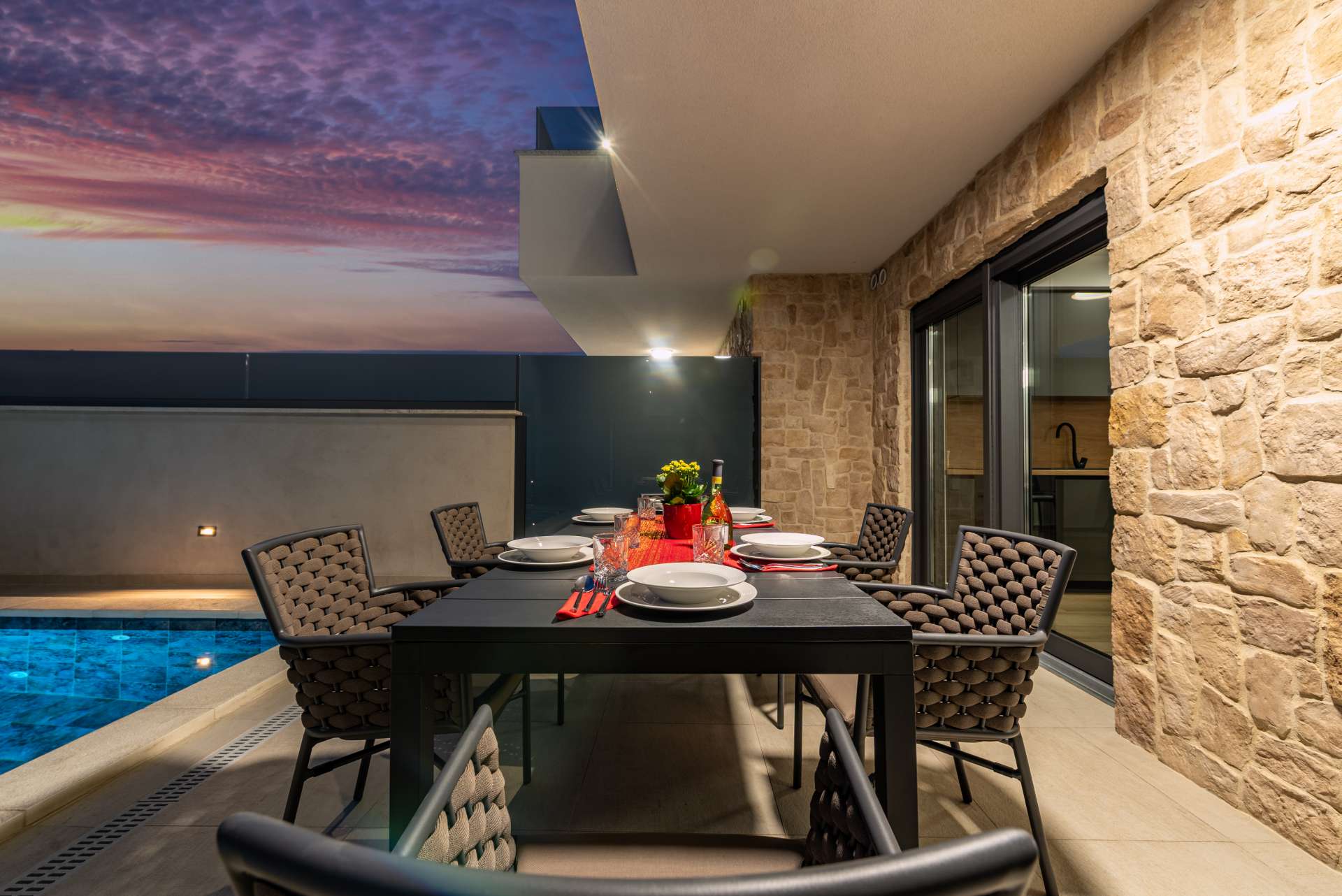 Seaview Villa Sal with pool, jacuzzi and sauna
