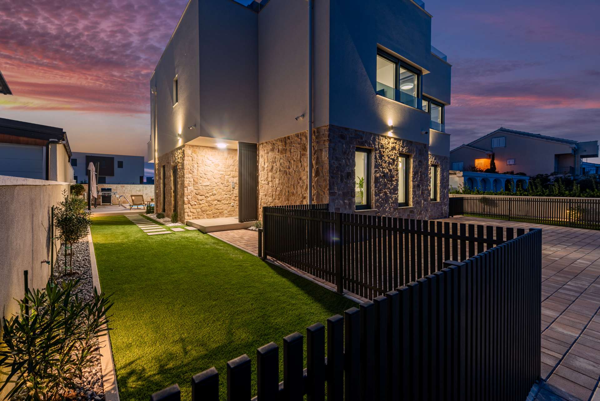Seaview Villa Sal with pool, jacuzzi and sauna