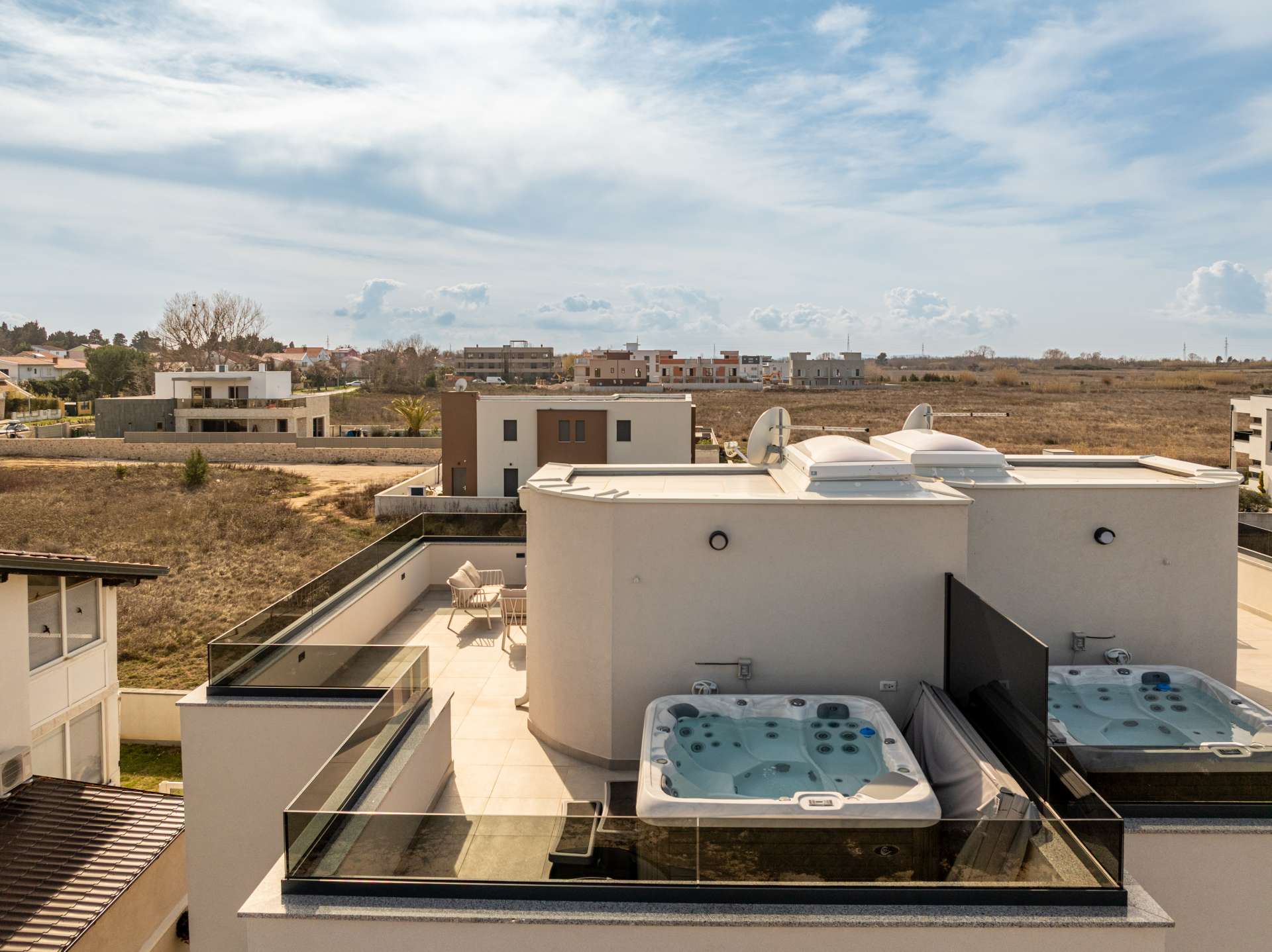 Seaview Villa Sal with pool, jacuzzi and sauna