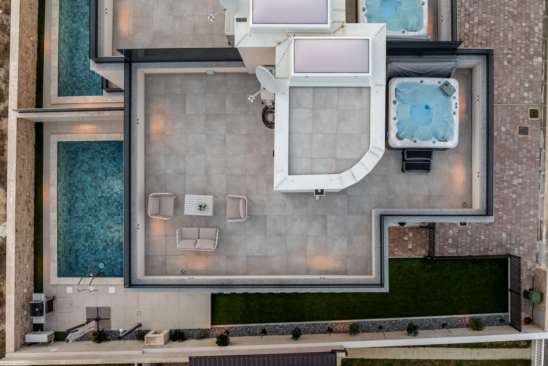 Seaview Villa Sal with pool, jacuzzi and sauna
