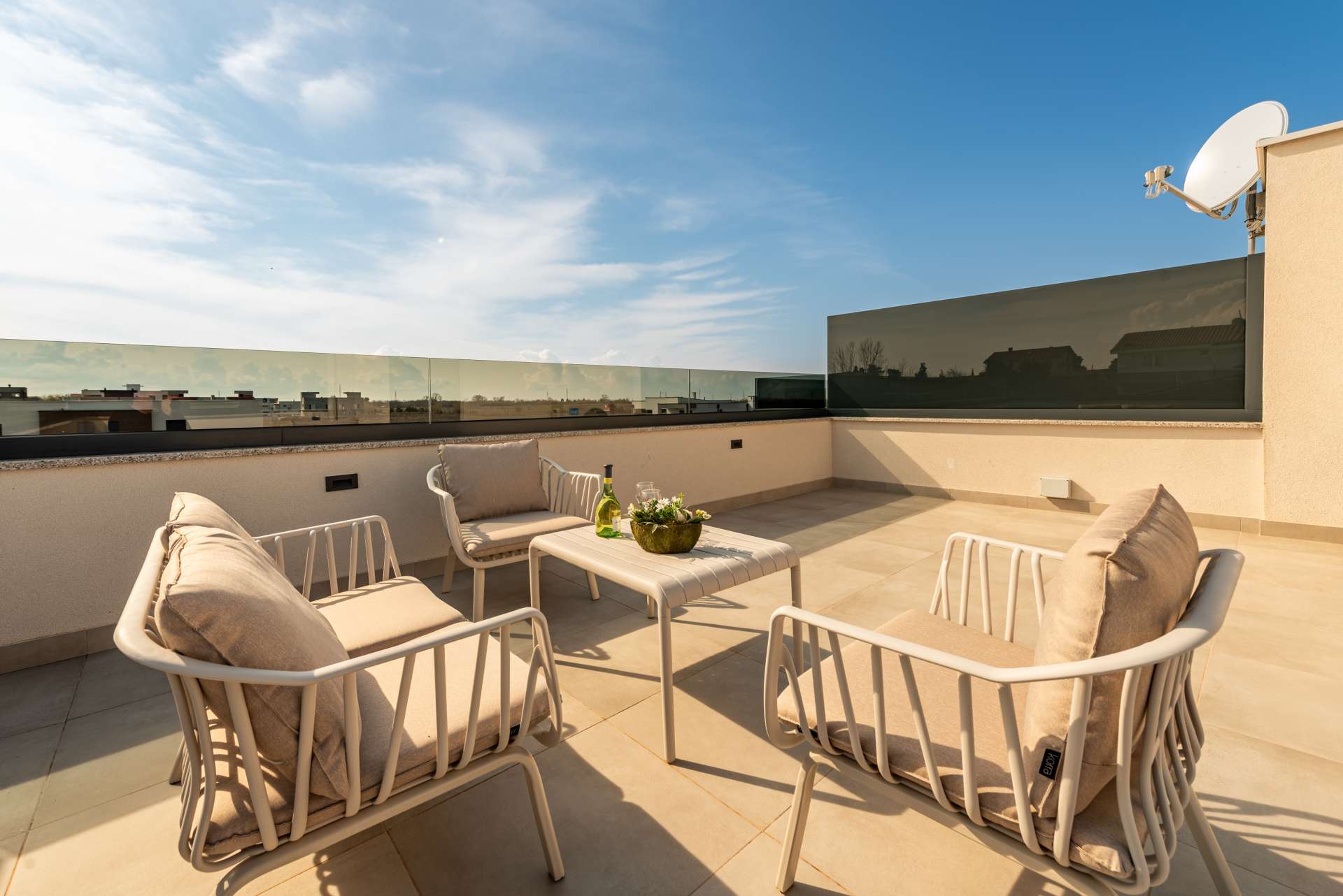 Seaview villa Mar with pool, jacuzzi and sauna
