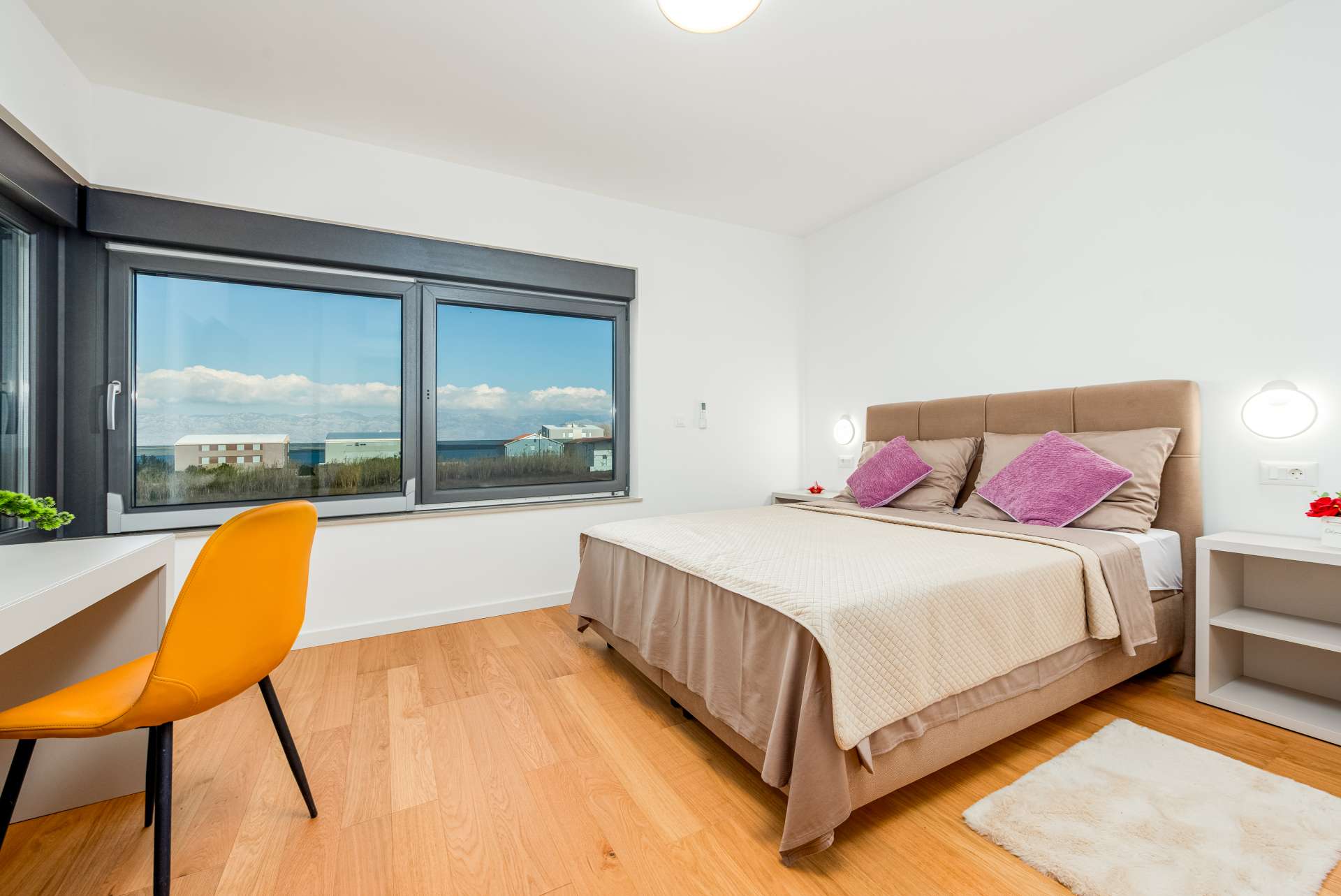 Seaview villa Mar with pool, jacuzzi and sauna