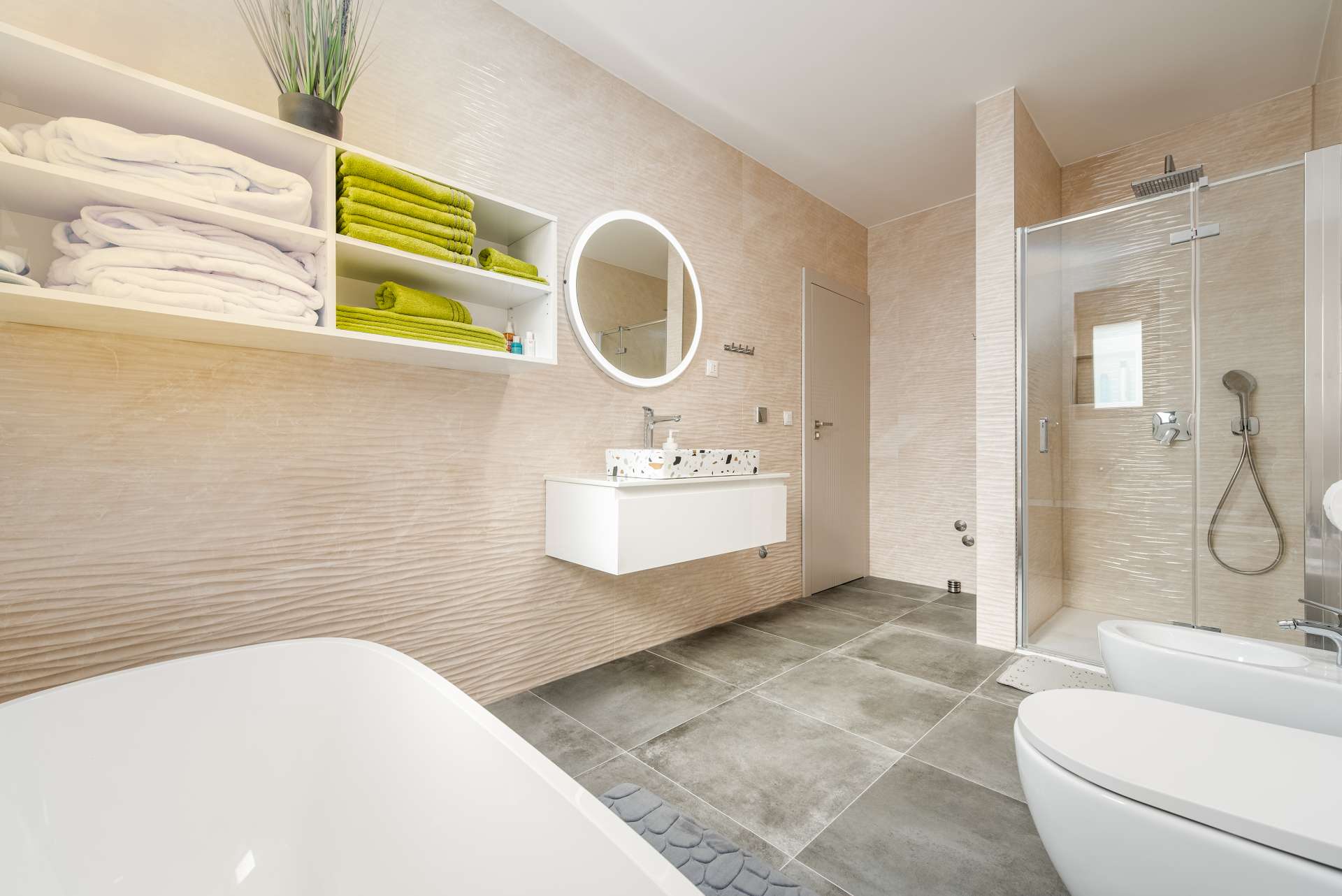 Seaview villa Mar with pool, jacuzzi and sauna