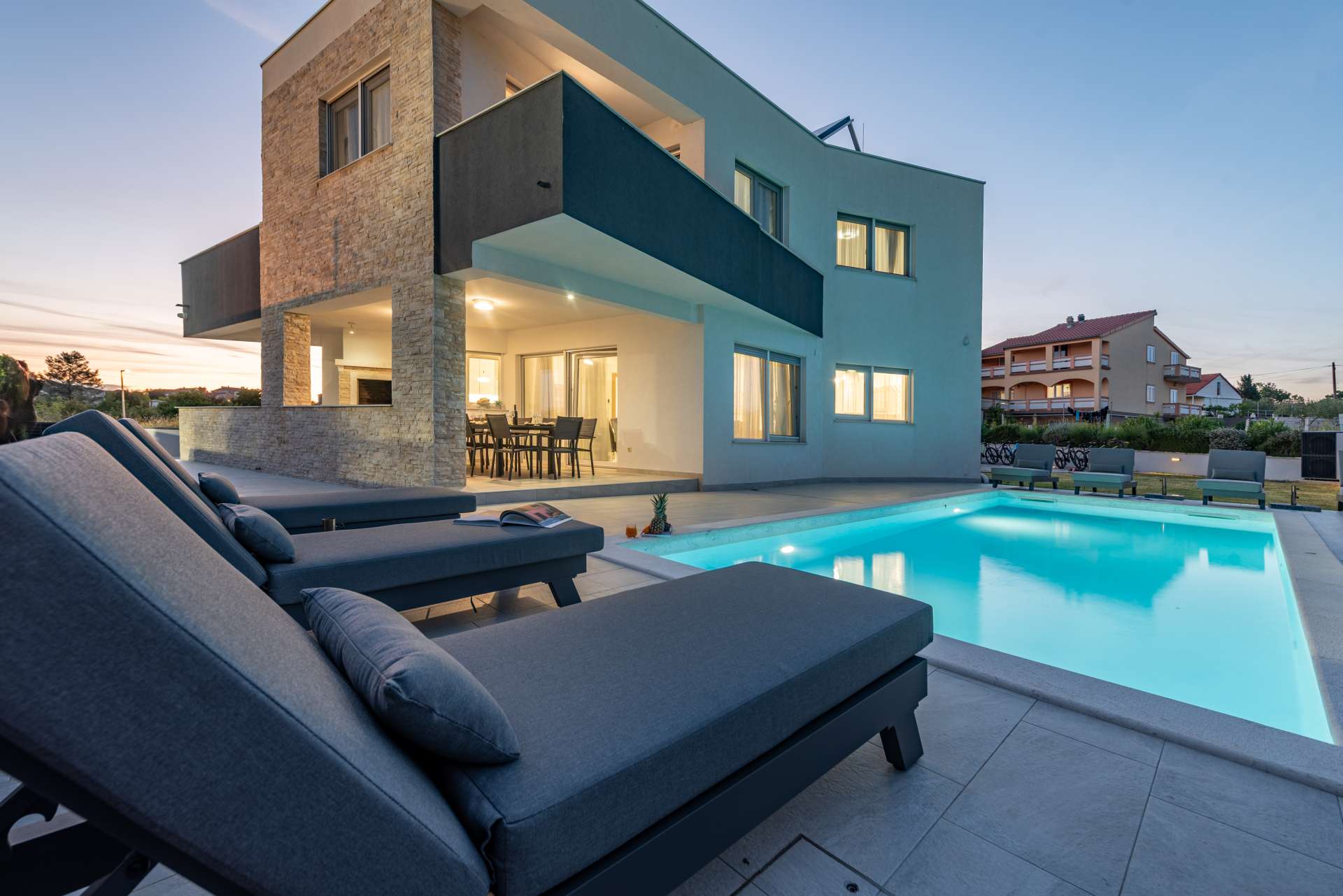 4* Villa Amfora for 12 guests