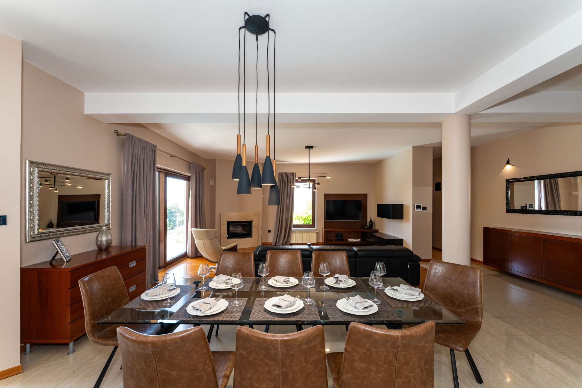 Seaview villa Tia with pool