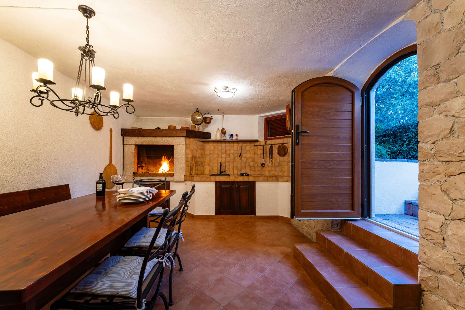 Seaview villa Tia with pool