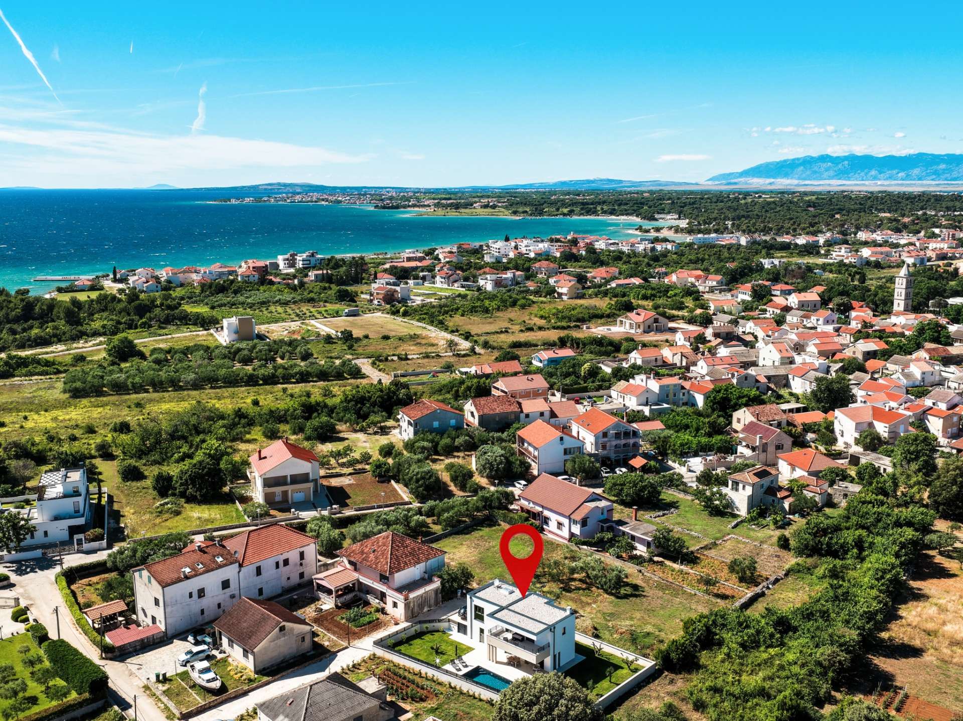 Villa Arboria with heated pool