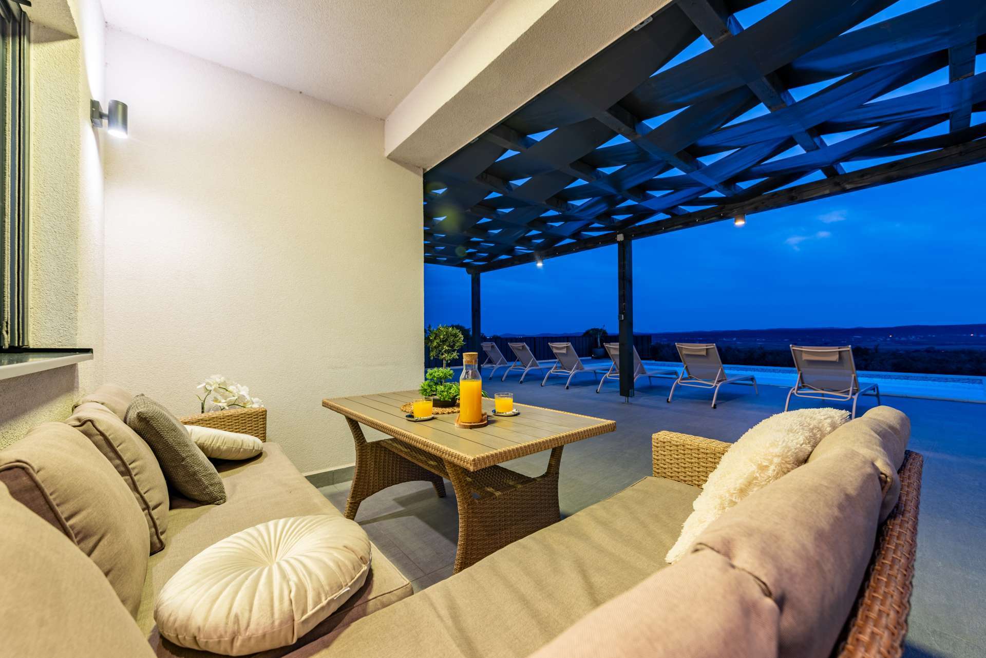 Villa Katarina with pool and jacuzzi