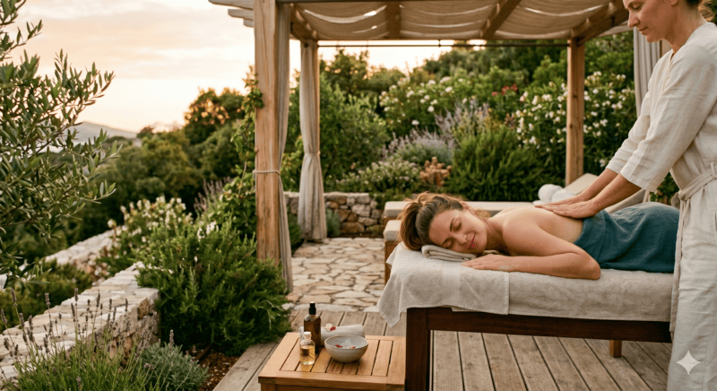 Relaxation and wellness retreats near Zadar